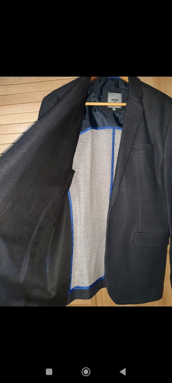 Lacivert Erkek Ceket - Görsel 2