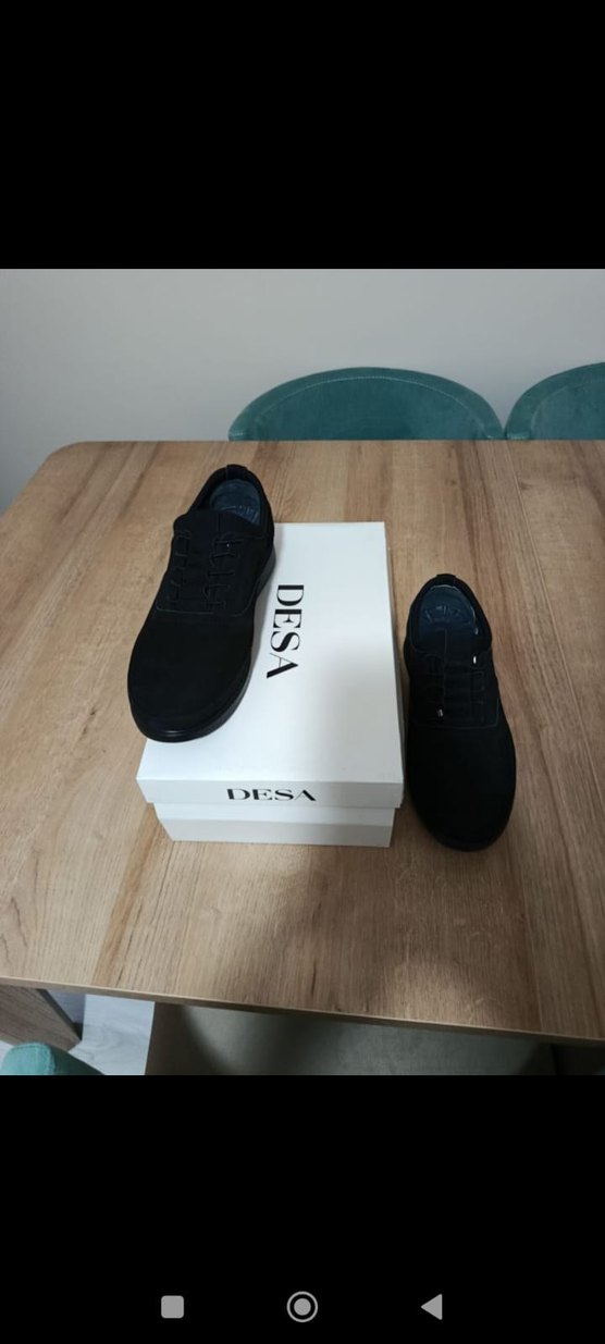 Erkek Siyah Nubuk Günlük Ayakkabı - Görsel 2