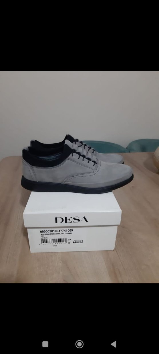 Gri Erkek Günlük Spor Ayakkabı - Görsel 5