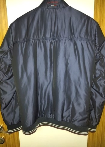 Erkek Lacivert Fermuarlı mont - Görsel 7