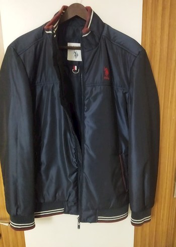 Erkek Lacivert Fermuarlı mont - Görsel 6