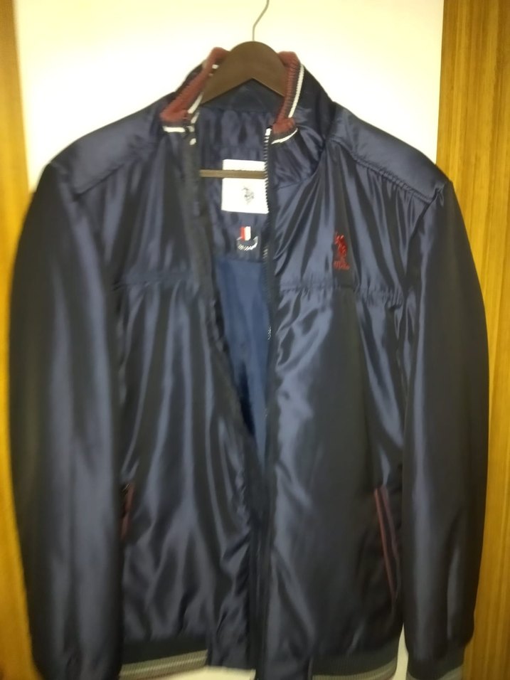 Erkek Lacivert Fermuarlı mont - Görsel 3