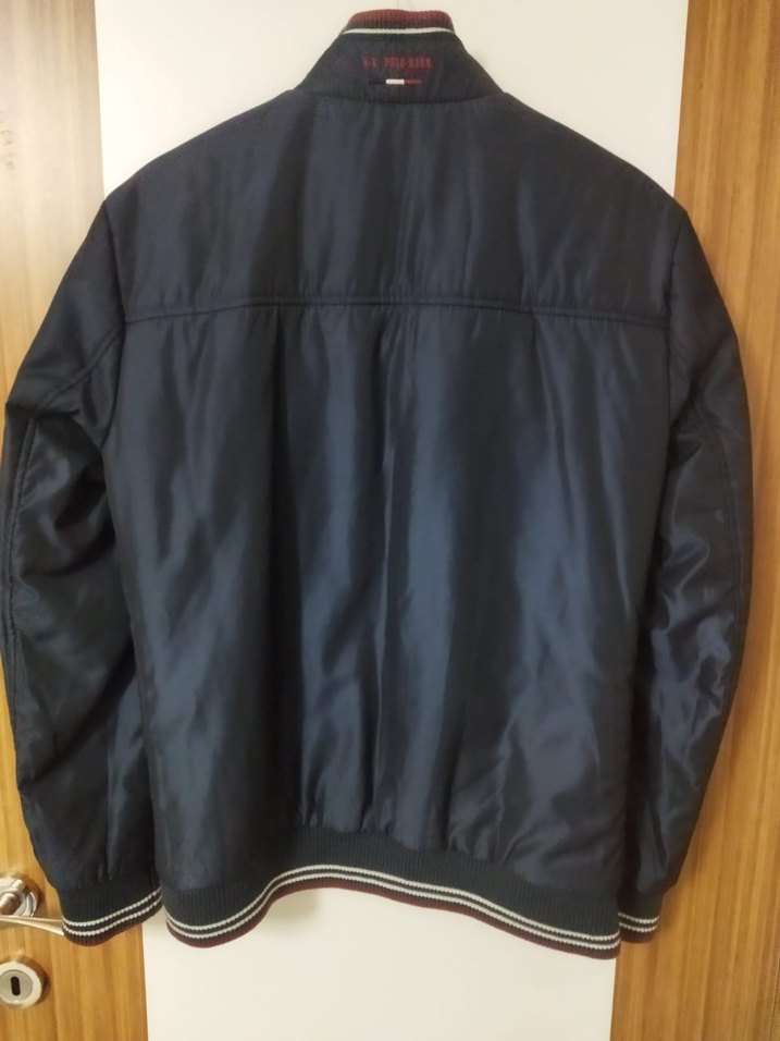 Erkek Lacivert Fermuarlı mont - Görsel 4