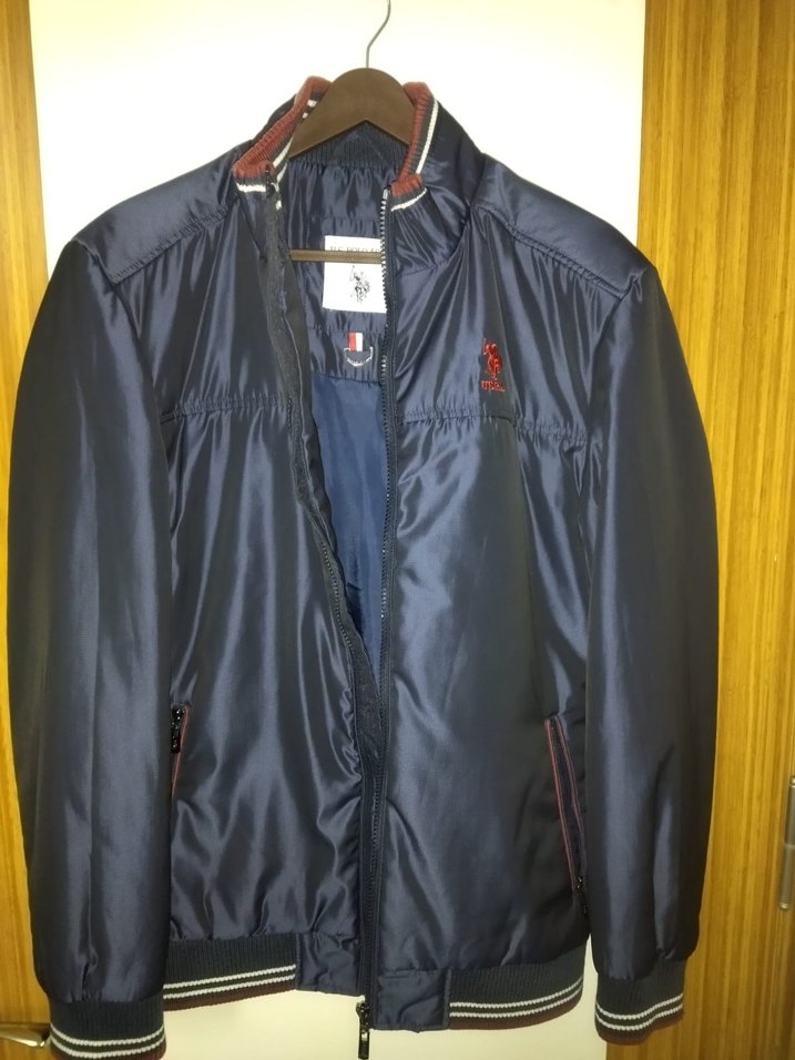 Erkek Lacivert Fermuarlı mont - Görsel 5