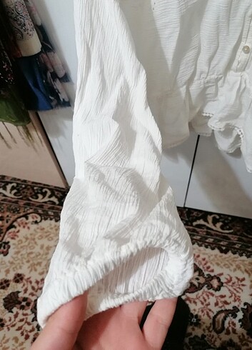 Beyaz bluz - Görsel 3