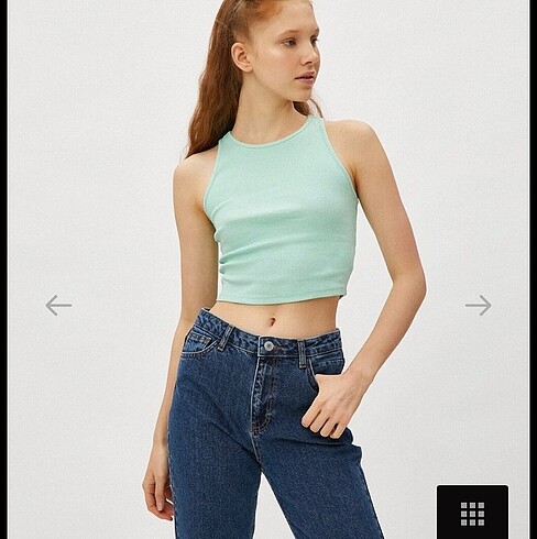Halter yaka crop