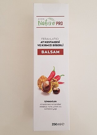 At kestaneli ve kirmizi biberli balsam