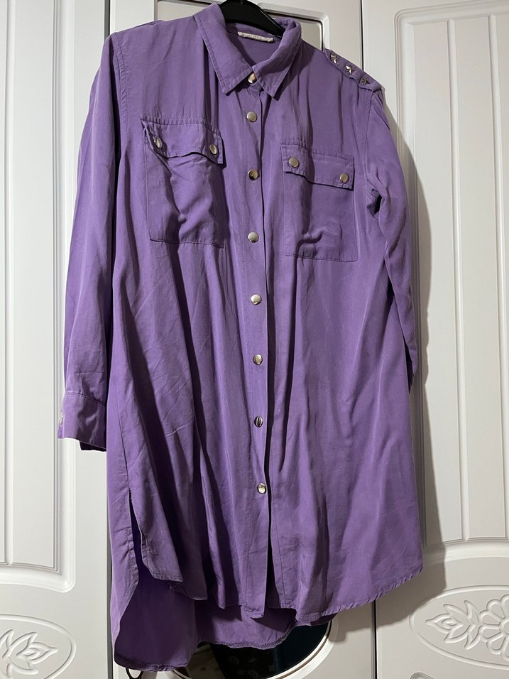 Mor tunik - Görsel 5