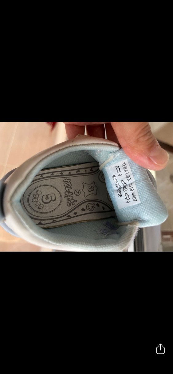 Gri Beyaz Erkek Bebek İlk Adım Ayakkabısı - Görsel 3