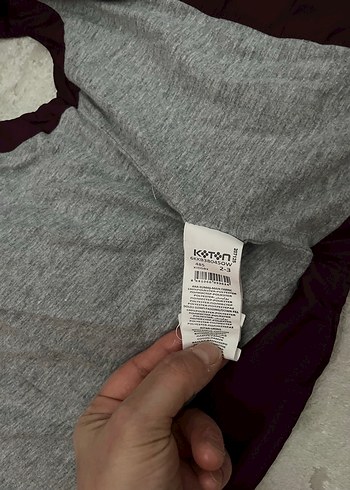 Bordo Erkek Çocuk Düğmeli Kapüşonlu Yelek - Görsel 2