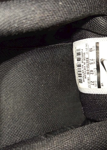 Nike Flex Run Orijinal Siyah Ayakkabı - Görsel 3