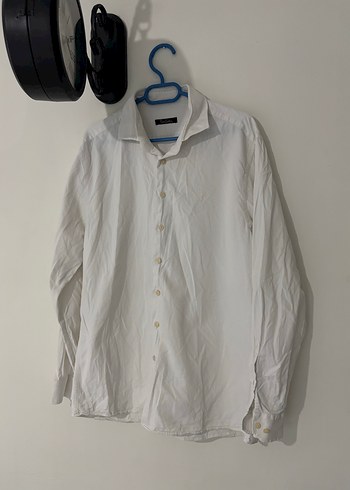 Pierre Cardin Beyaz Erkek Gömlek - Görsel 3