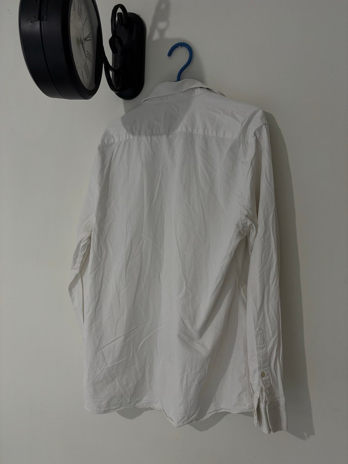 Pierre Cardin Beyaz Erkek Gömlek - Görsel 4