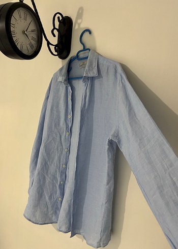 Mango Erkek Açık Mavi Gömlek - Görsel 2