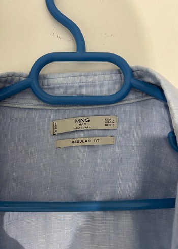 Mango Erkek Açık Mavi Gömlek - Görsel 3