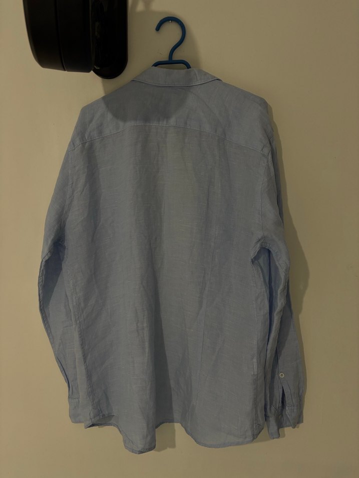 Mango Erkek Açık Mavi Gömlek - Görsel 5