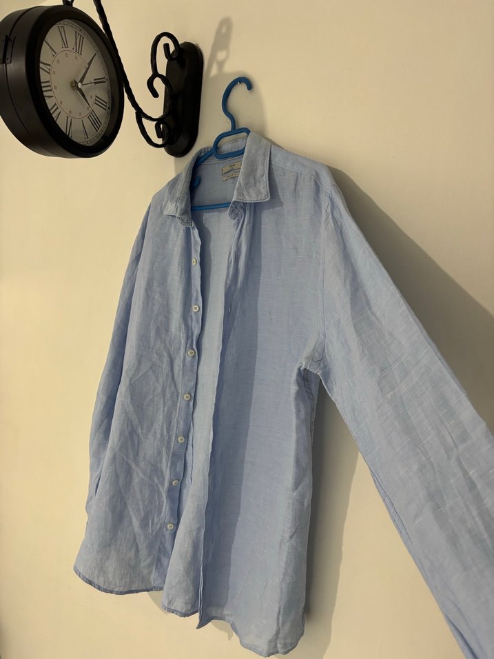 Mango Erkek Açık Mavi Gömlek - Görsel 2