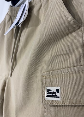 Koton Bej Erkek Kargo Pantolon - Görsel 4