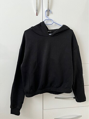 siyah sweatshirt addax