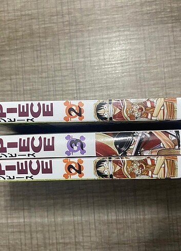  One piece 2tane 2.cilt 1 tane 3cilt manga sıfır