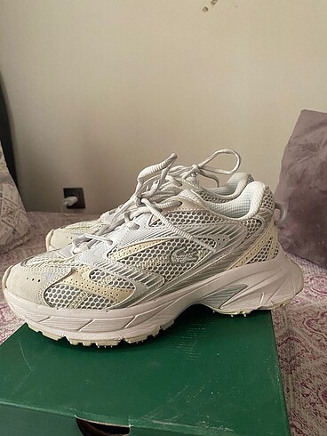 39 Beden beyaz Renk Lacoste Spor Ayakkabı