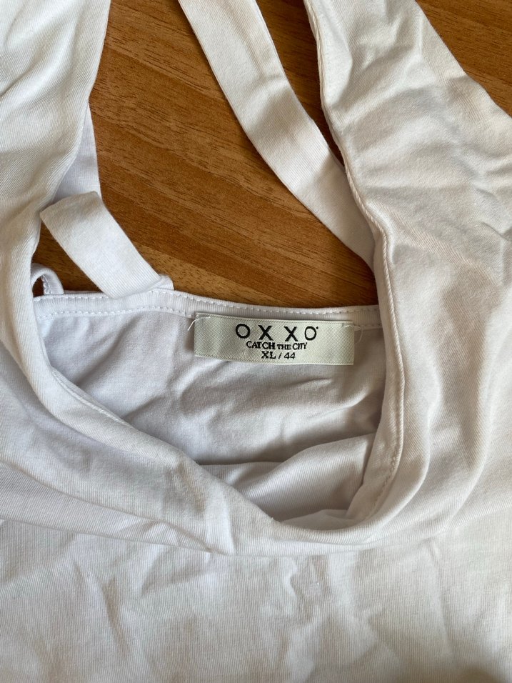 Beyaz Keten Askısız Kadın Atlet - Görsel 5