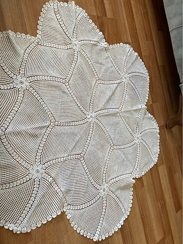 Çok güzel masa örtüsü el emeği - Görsel 6