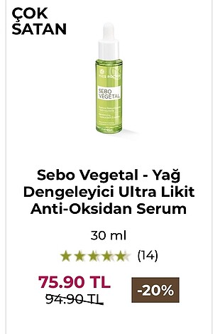 Yves rocher serum ve penti sütyen