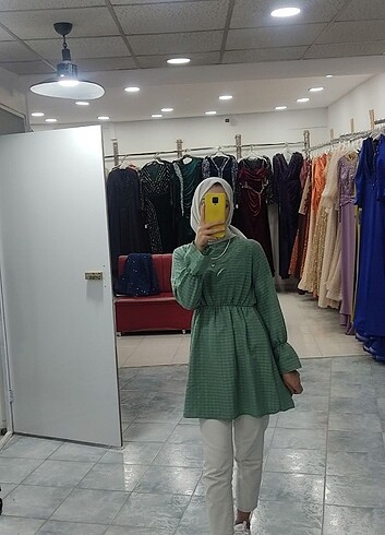 Tesettür tunik ikili