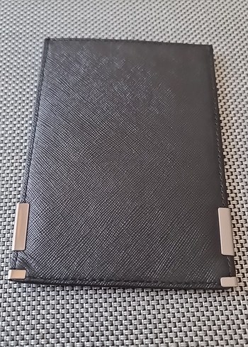 Klasik Siyah deri kartlik tanca - Görsel 2