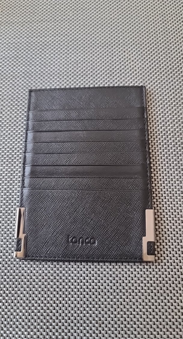 Klasik Siyah deri kartlik tanca - Görsel 3