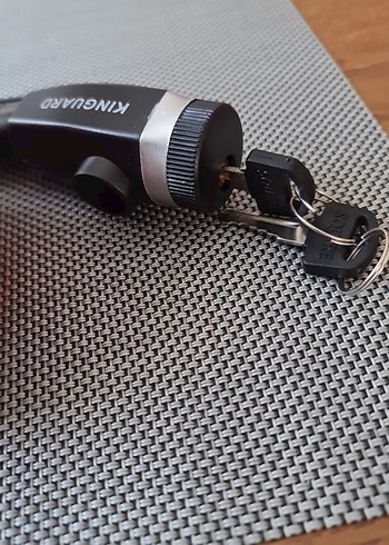 Kinguard anahtarli kilit - Görsel 4