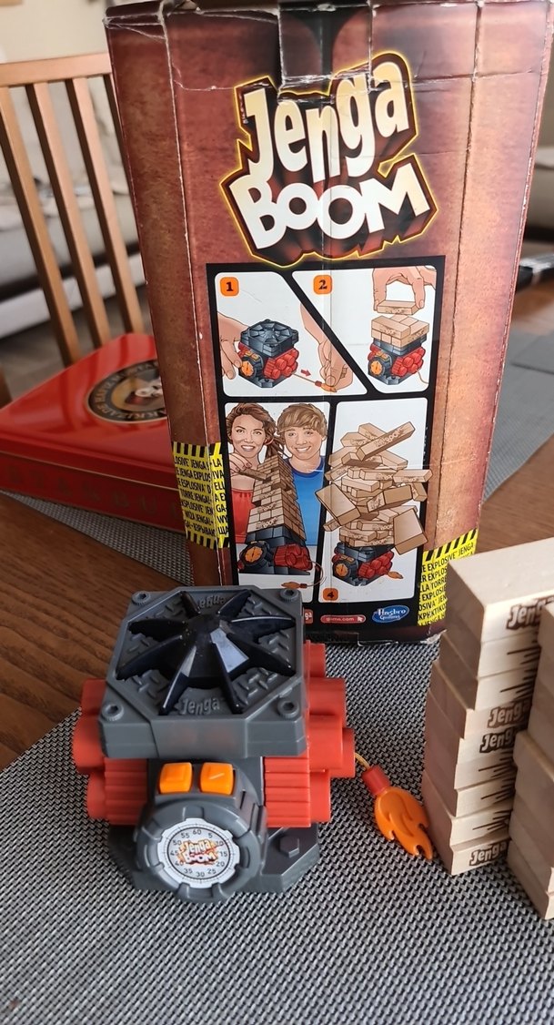 Jenga Boom Taş Denge Oyunu - Görsel 3