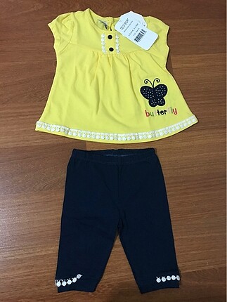 Kız bebek taytlı takım