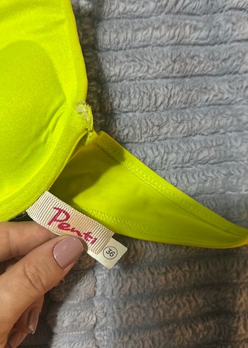 Sarı İpli Kadın Bikini Üstü - Görsel 3