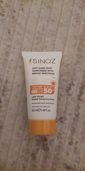 Sinoz Güneş kremi 