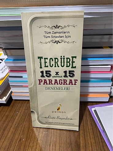 Rüştü hoca 15 paragraf deneme kitabı