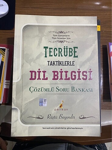 Rüştü hoca tecrübe taktiklerle dil bilgisi çözümlü soru bankası