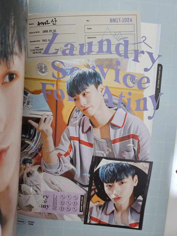 Ateez 2nd fanclub photobook satış - Görsel 3
