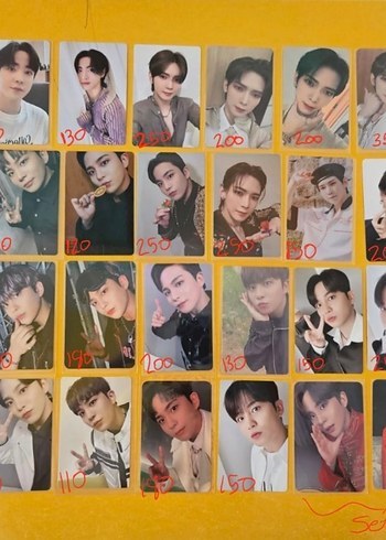 Ateez karışık pc photocard