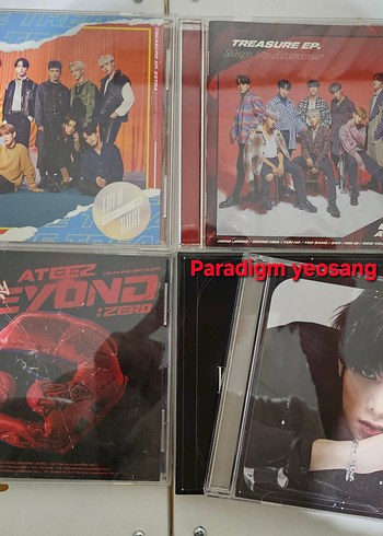 K-pop Ateez Japan japon jewel albüm