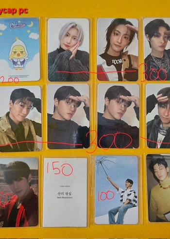 Ateez pc photocard - Görsel 3