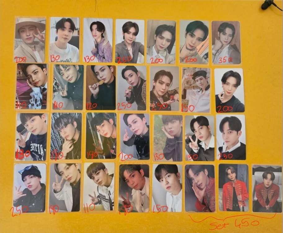 Ateez pc photocard - Görsel 2