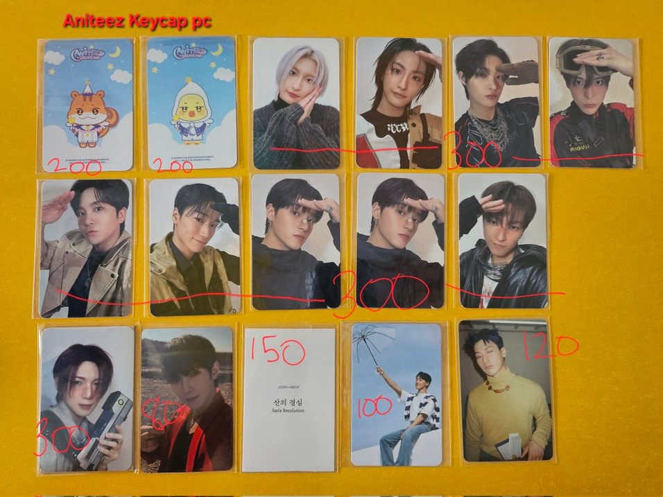 Ateez pc photocard - Görsel 3