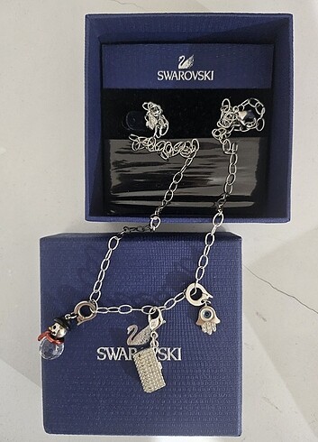 swarovski Swarovski kolye zincir charm orijinal