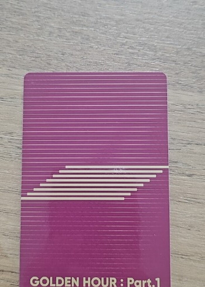 Ateez yeosang pc photocard golden hour part. 1 - Görsel 2