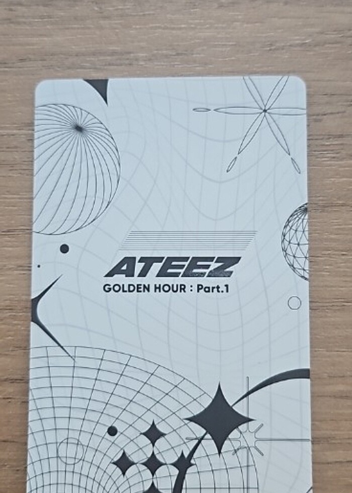 Ateez Golden Hour Part 1 Jongho Europe Exclusive Look Up Ver Pho - Görsel 2