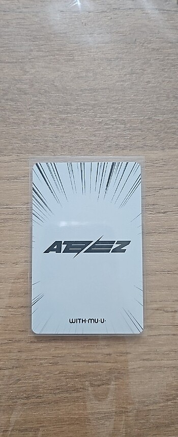 Ateez jongho the world ep. 2 withmuu pob photocard pc - Görsel 2