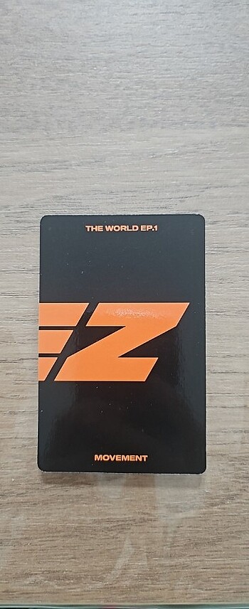 Ateez jongho the world ep. 1 albüm photocard pc  - Görsel 2