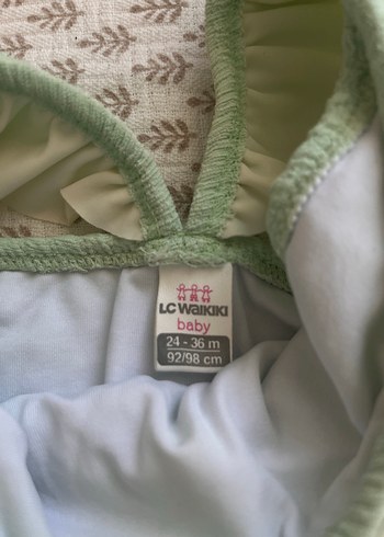 LC Waikiki Yeşil Bohem Kız Çocuk Mayo